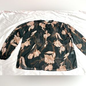 Floral Chiffon Blouse